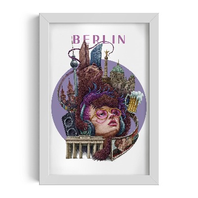 Obraz v rámu Berlín