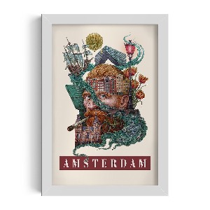 Obraz v rámu Amsterdamský ročník