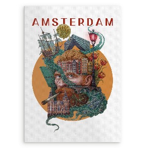 Obraz bez rámu Amsterdam