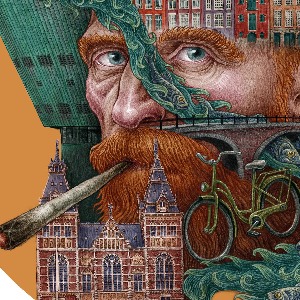 Obraz bez rámu Amsterdam