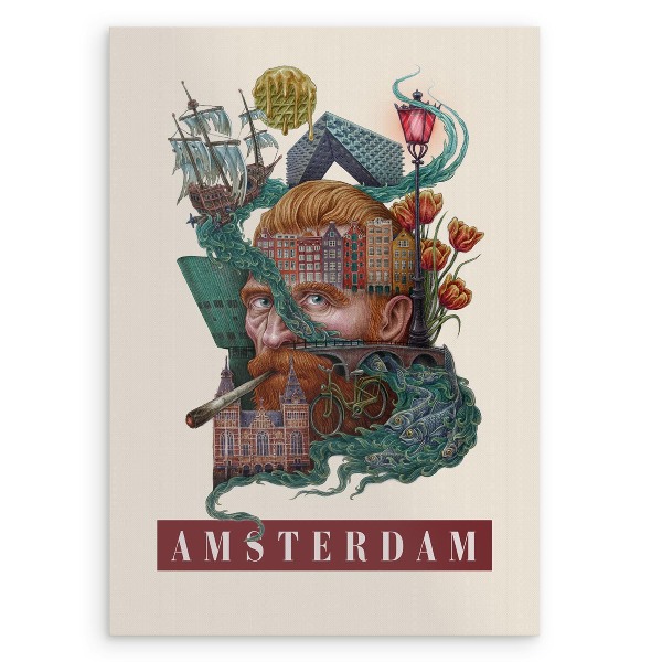 Obraz bez rámu Amsterdamský ročník