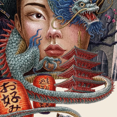Obraz bez rámu Tokyo Vintage