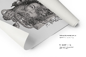 Obraz bez rámu Tokio Černá a bílá