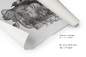 Obraz bez rámu Tokio Černá a bílá