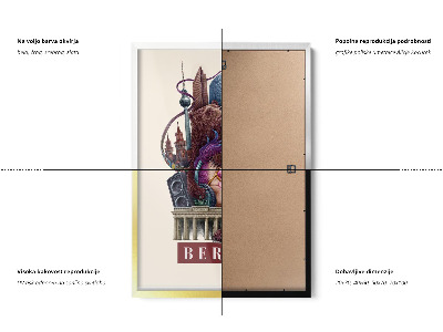 Obraz v černém rámu Berlínský ročník