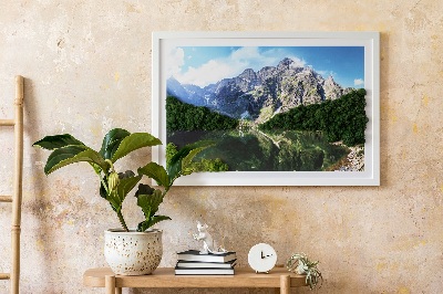 Obraz z mechu Tatry Morskie Oko