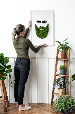 Živý obraz mech Bederní s vousy
