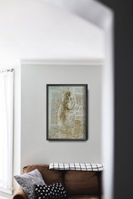 Plakát Anatomie da vinci