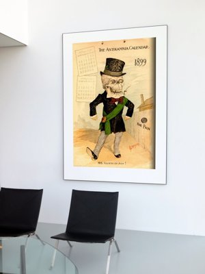 Retro plakát Antikamnia kalendář