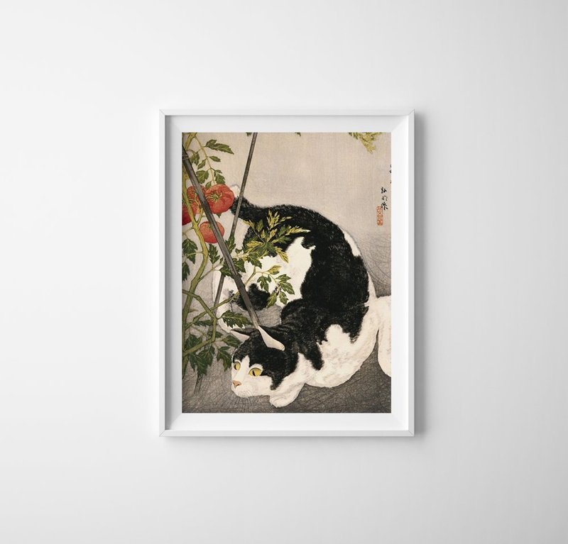Plakát Kočka krouží kolem takahashi shotei