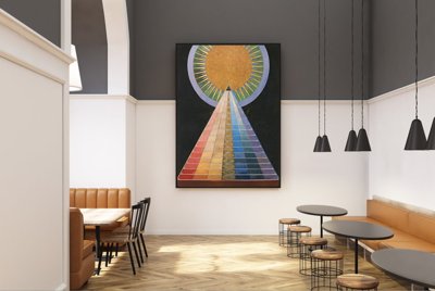 Retro plakát Hilma Oltar Klint