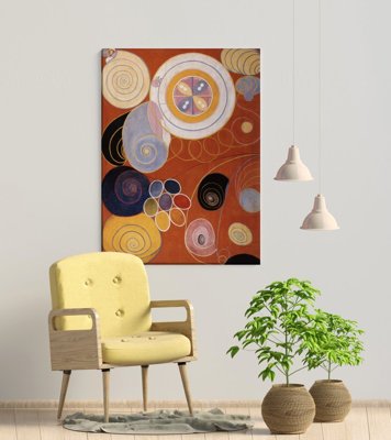 Retro plakát Oni tens mainstay iv hilma af klint