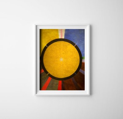 Retro plakát Skupina X Ne Hilma Klint