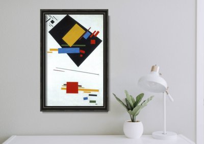 Retro plakát Suprematismus Kazimierz Malewicz