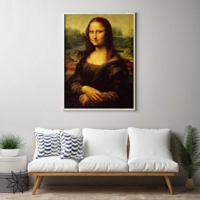 Retro plakát Mona Lisa da vinci