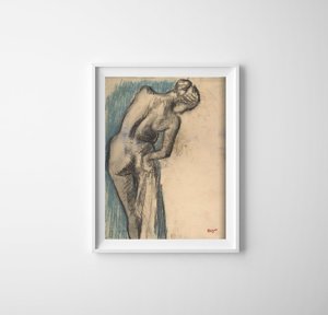 Plakát Edgar Degas série Bather