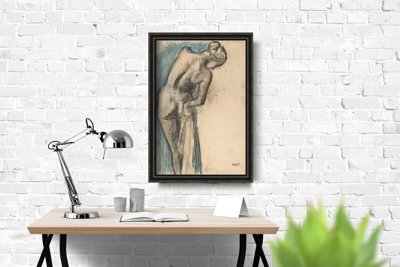 Plakát Edgar Degas série Bather