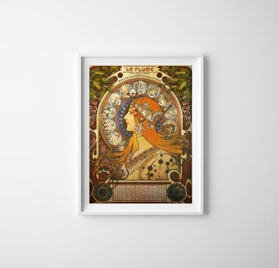 Plakát Zodiac Mucha Alphonse