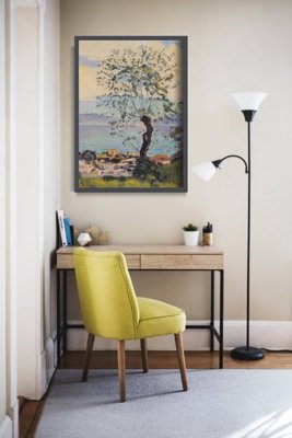 Plakát Willow na jezeře Ferdynand Hodller