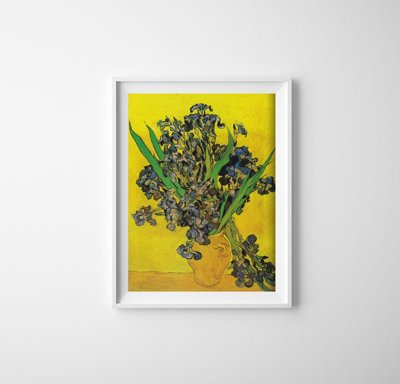 Plakát Van gogh kosatce