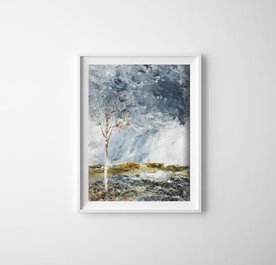 Plakát August Strindberg Björken bříza I