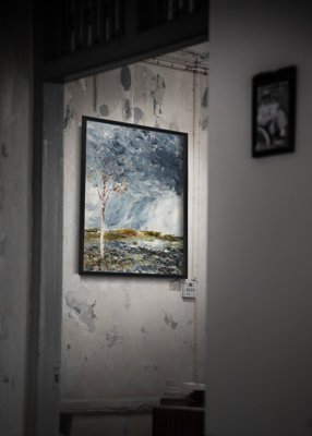 Plakát August Strindberg Björken bříza I