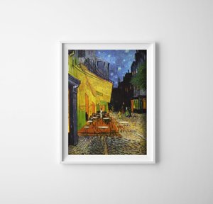Dekorativní plakát Terasa kavárny v noci Vincent van Gogh