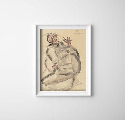 Retro plakát Egon schiele