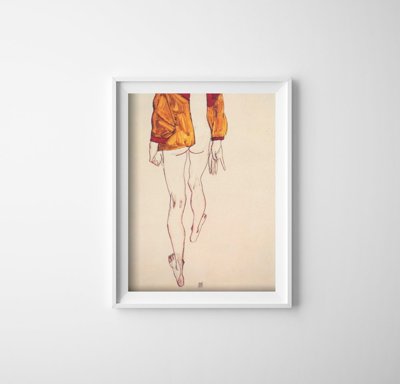 Retro plakát Reprodukce obrazu egon schiele