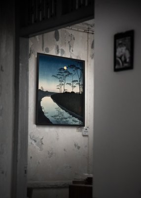 Plakát Západ slunce Koho Shoda