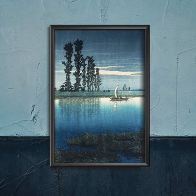 Plakát Večerní US Hibori kawase hasui