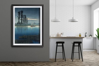 Plakát Večerní US Hibori kawase hasui