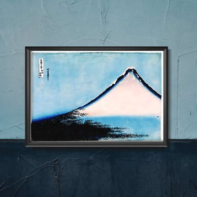 Plakát na zeď Futamigaura v provincii ISE Hiroshige Ando