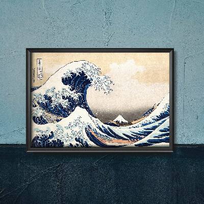 Plakát na zeď Velká vlna v Kanagawa Katsushika Hokusai