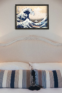 Plakát na zeď Velká vlna v Kanagawa Katsushika Hokusai