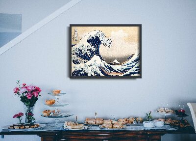 Plakát na zeď Velká vlna v Kanagawa Katsushika Hokusai