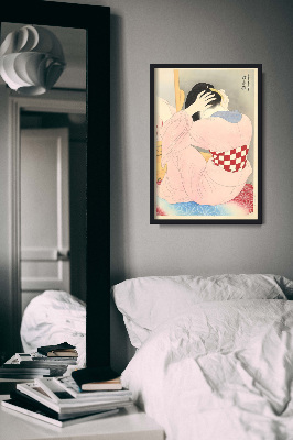 Plakát na zeď Žena oblečená v křídle