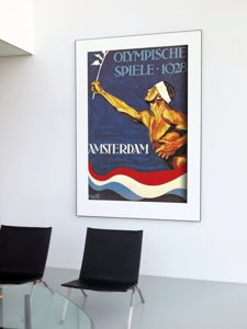 Plakát na zeď Olympijské hry v Amsterdamu