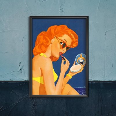 Retro plakát Úložný prostor