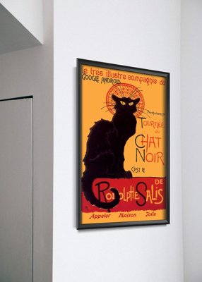 Retro plakát Rodolphe Salis Le Chat Noir