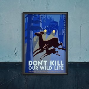 Plakát na zeď Nezabít divoký život