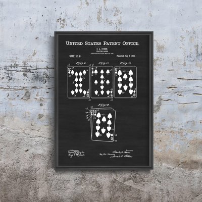Plakát Cohen patent USA karty
