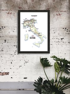 Retro plakát Giro D Italia
