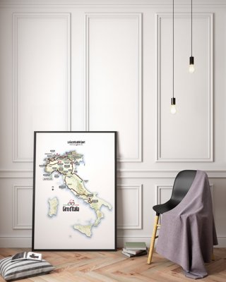 Retro plakát Giro D Italia