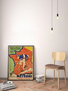 Retro plakát Tour de France