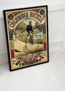 Retro plakát Columbia Bicycle Poster