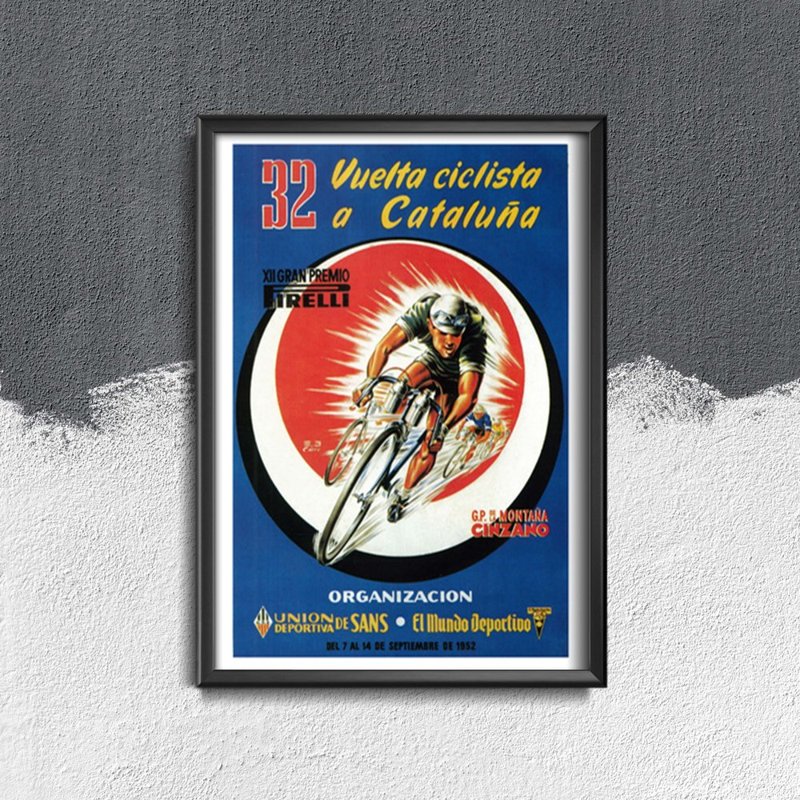 Plakát na zeď Vuelta Ciclista