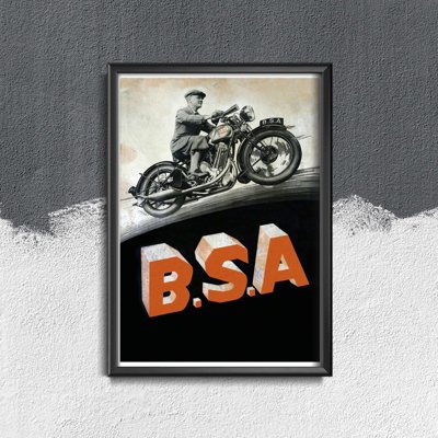 Plakát na zeď BS Motocykly