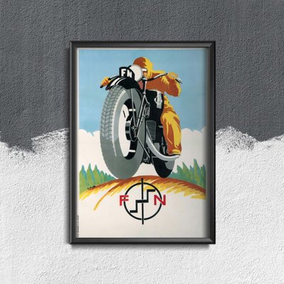 Plakát Motocykl fn
