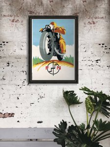 Plakát Motocykl fn